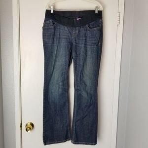 Old Navy Maternity Pants Jeans Low Rise Boot Cut